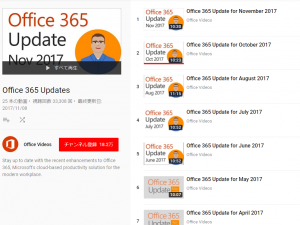 Office 365 関連動画を探してみた Office 365 関連動画を探してみた